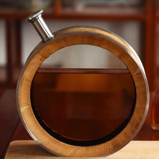 750ML Mini Oak Barrel–Witness the Artistry of Whisky Maturation